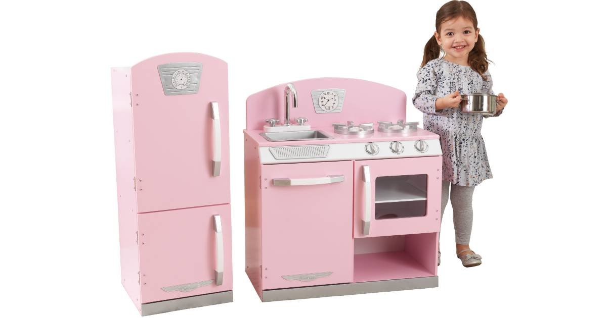 KidKraft Retro Kitchen & Refrigerator