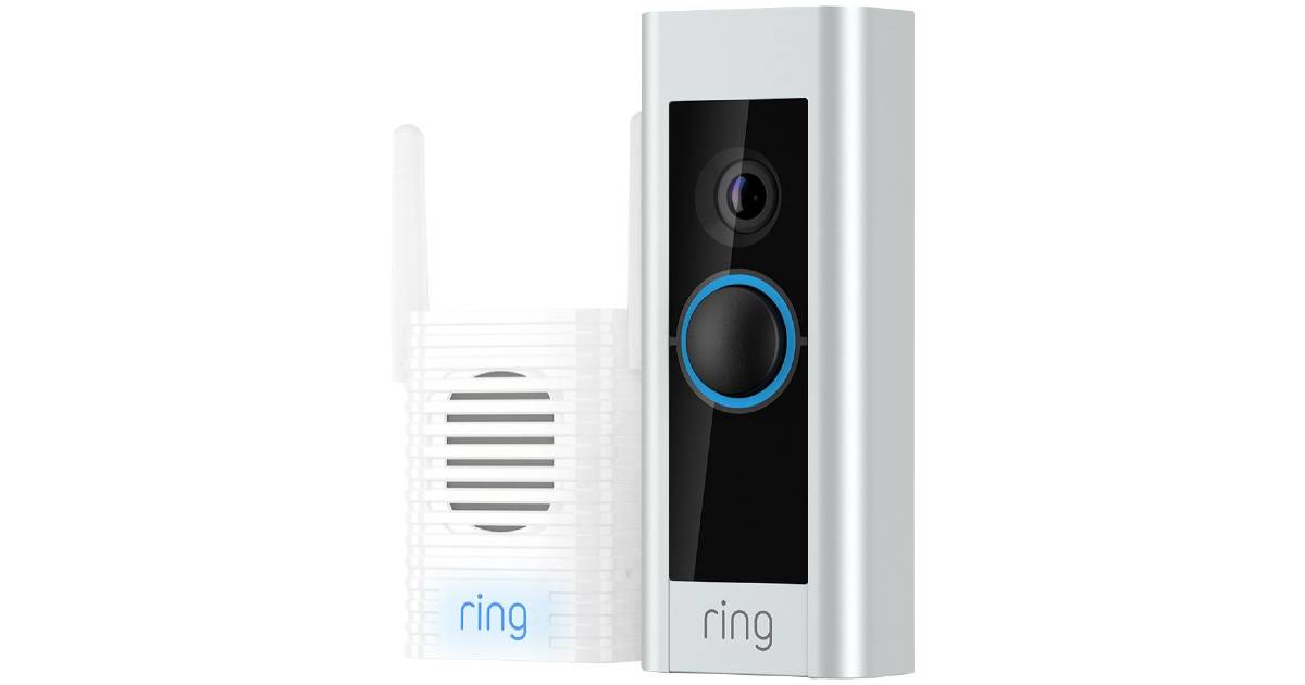 Ring Video Doorbell Pro and Chime Pro Bundle