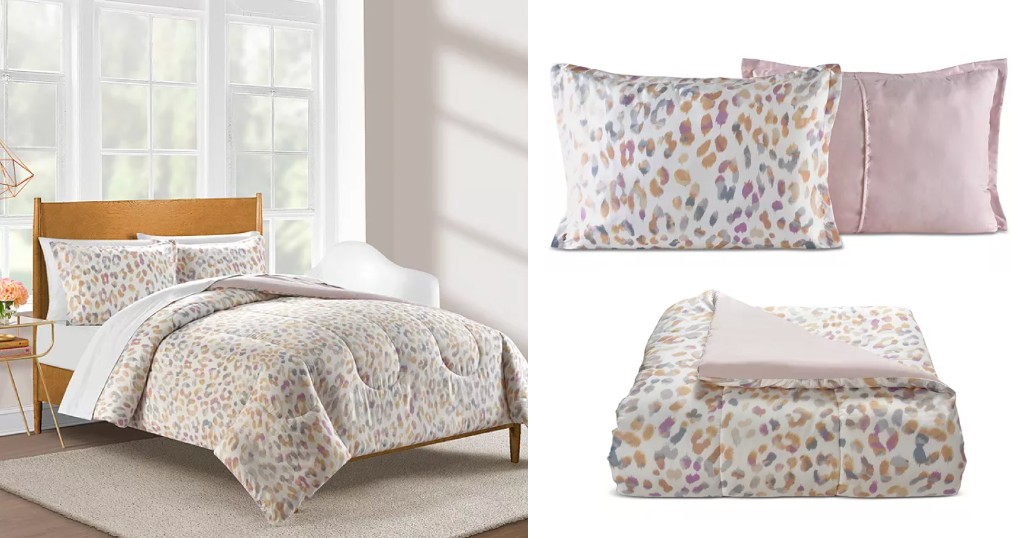 Set de Comforter Sunham Cheetah 3 Piezas