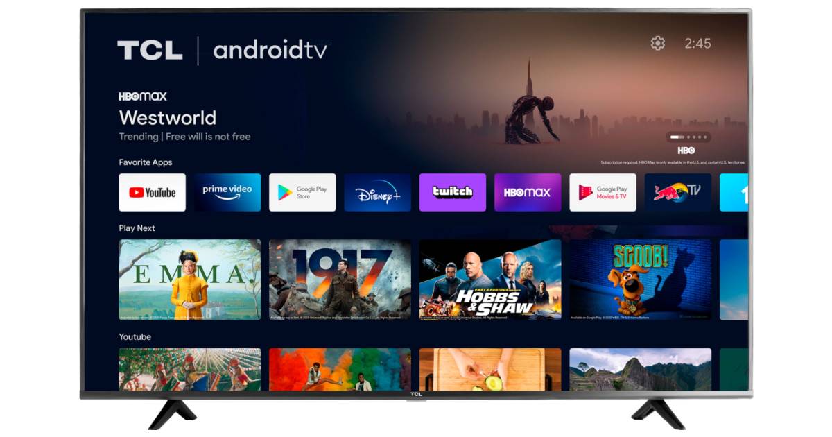 Televisor TCL LED 4K Smart Android 50 Inch