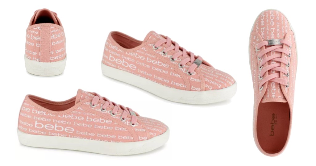Tenis BEBE Daylin Logo