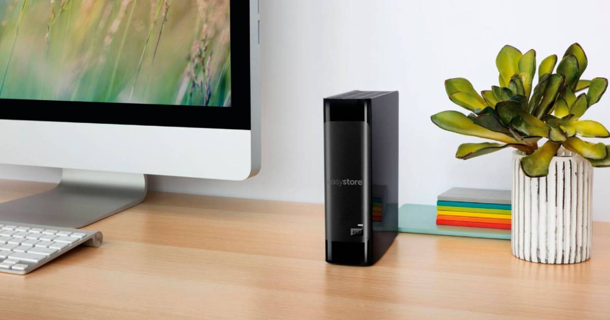 Unidad de disco duro externo USB 3.0 WD Easystore 12TB
