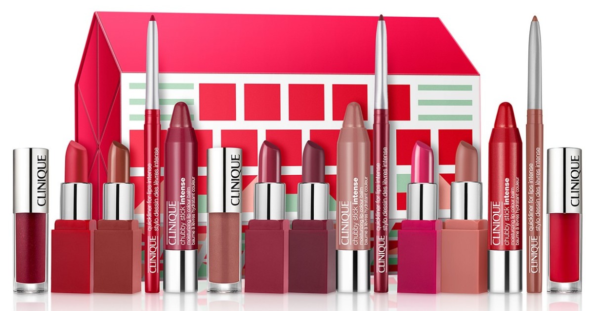 Clinique 15-Piezas Ultimate Lip Roll Out Gift Set en Macy's