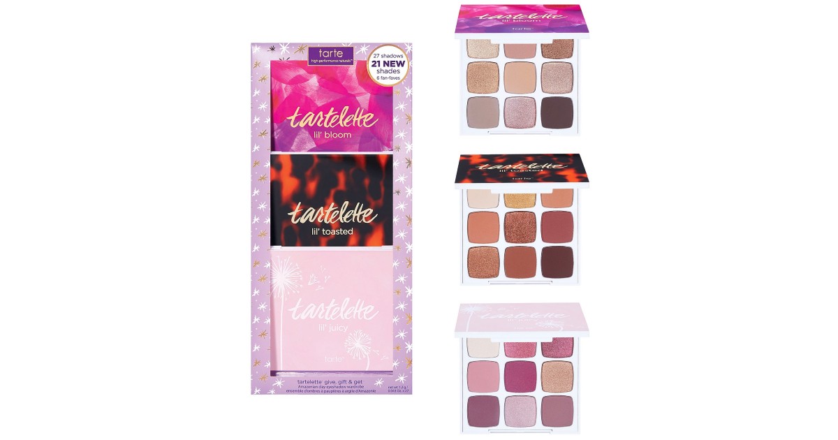 Set de 3-Piezas de Sombras Tarte en Macy's