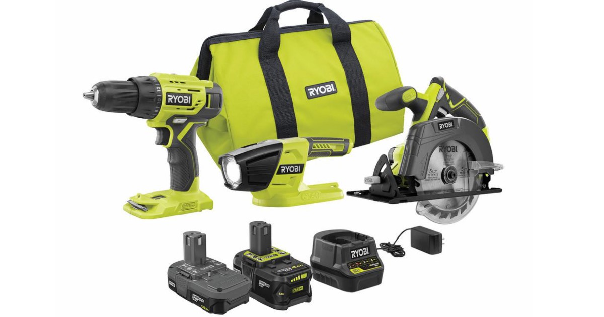 Combo Kit Ryobi Cordless