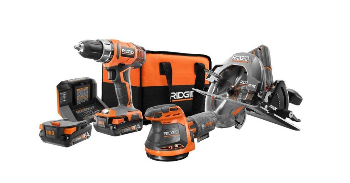 Kit de 3 Herramientas Inalámbricas Rigid 18V