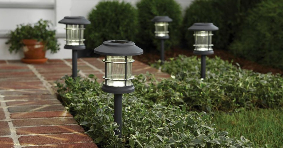 Luces Solares Hamptom Bay en Home Depot