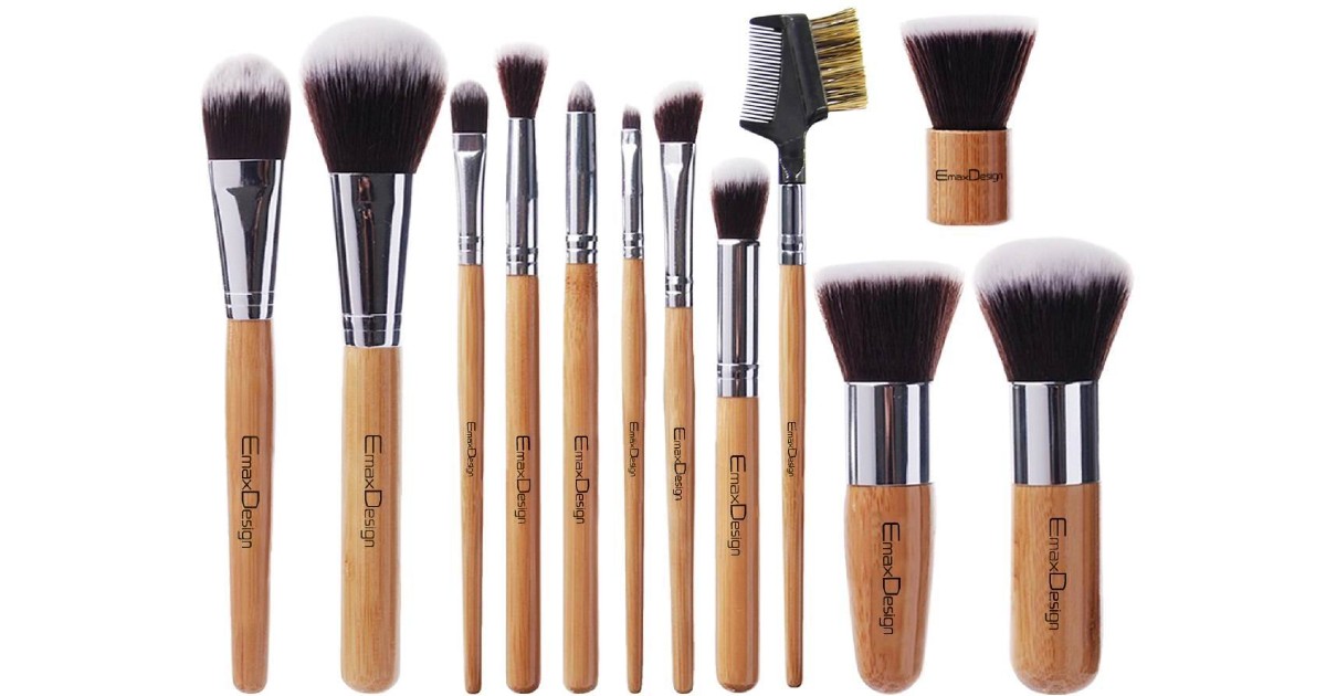 Makeup Brush Set Professional 12-Piezas en Amazon