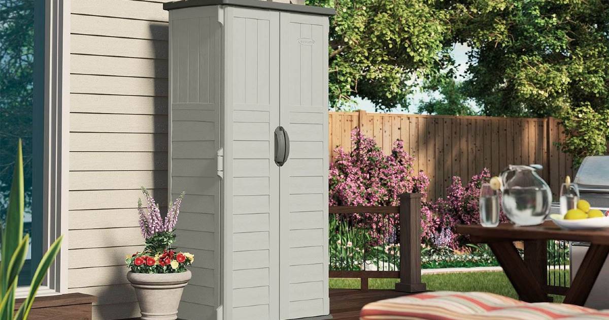 Shed Vertical para Patio
