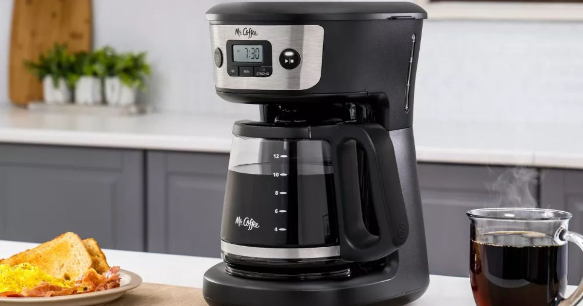 Cafetera programable Mr. Coffee de 12 tazas