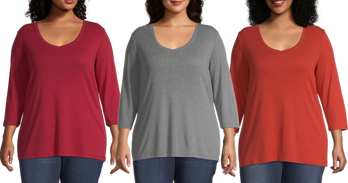 Camisas de Manga Larga Plus-Size