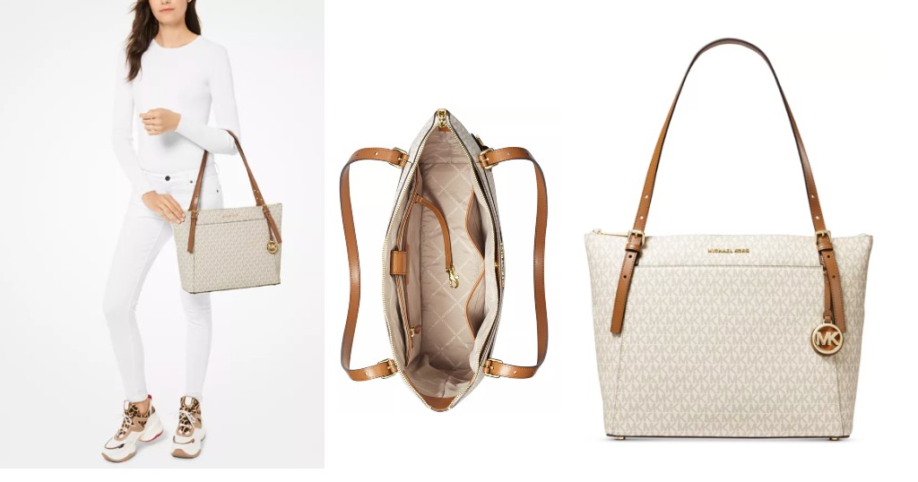 Cartera Michael Kors Voyager Large Signature