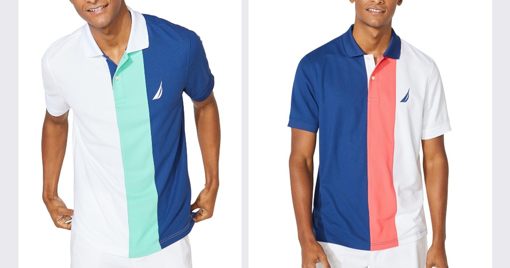 Polo Nautica Classic Fit Navtech Colorblock