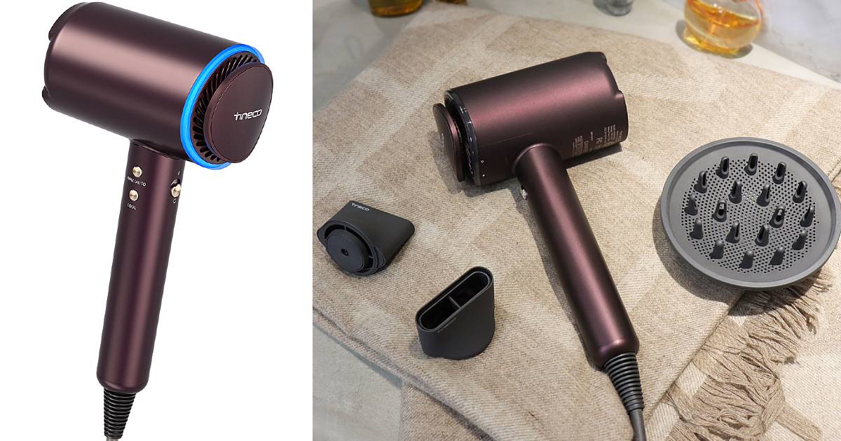 Secador de Cabello Iónico Inteligente Tineco