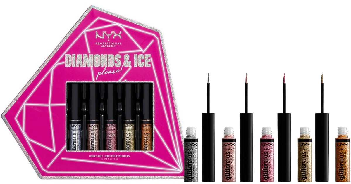 Set de 5-Piezas NYX Liquid Eyeliners en Macy's