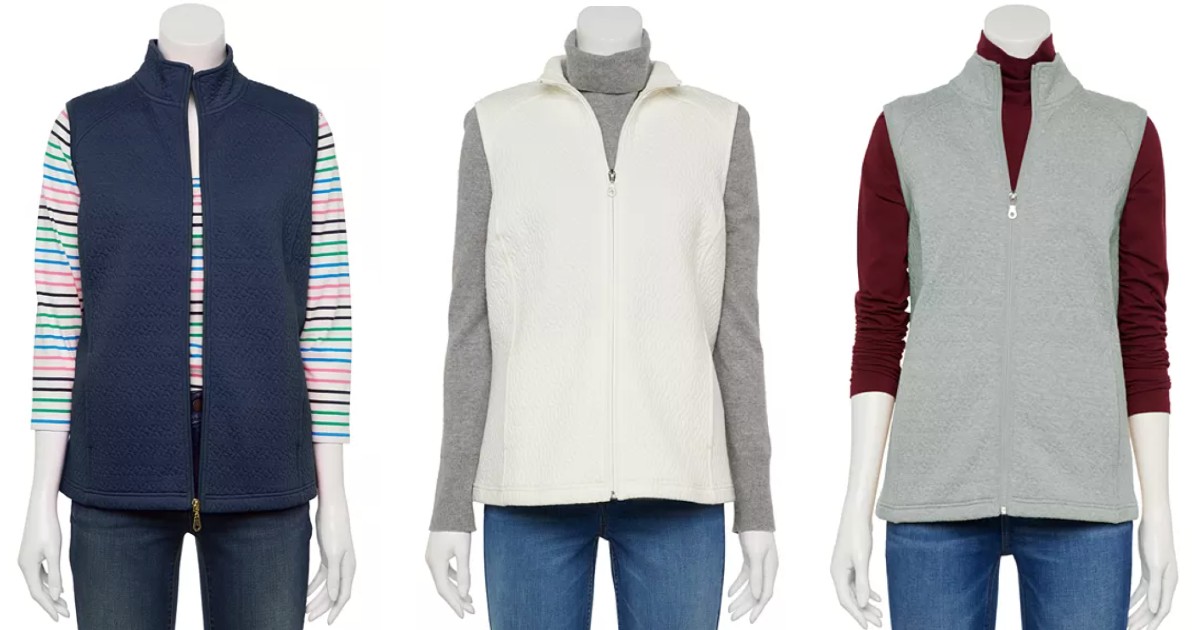 Vest Croft & Barrow en Kohl's