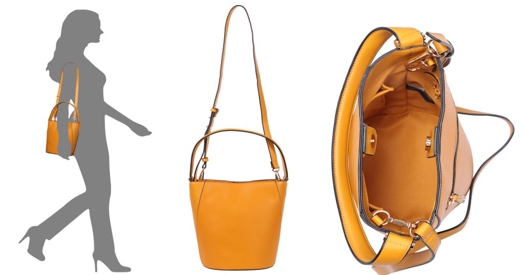 Cartera Alfani Toggle Bucket Bag