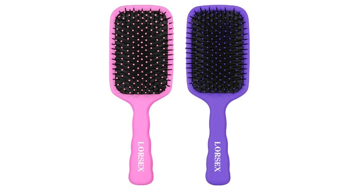 Cepillos para el Cabello con Cerdas Suaves y Flexibles