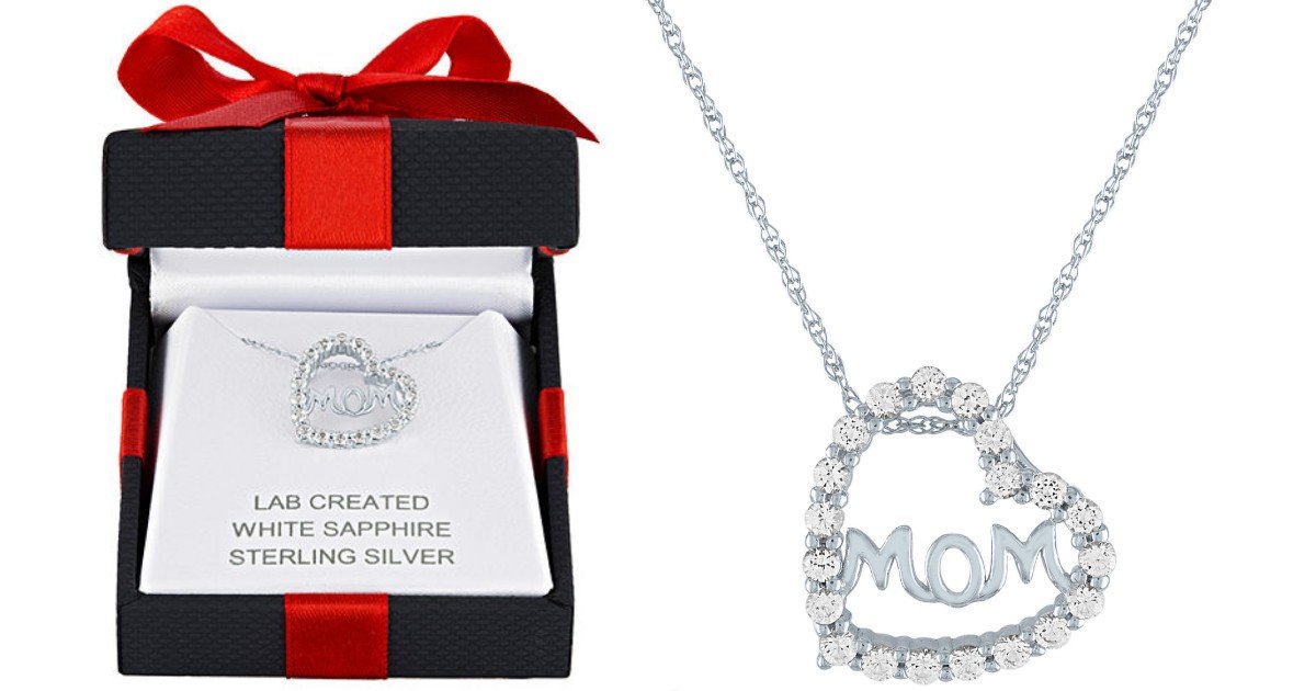 Collar en Zafiro Blanco para Mamá en JCPenney