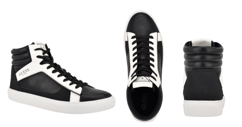 GUESS Bayker High Top Platform Sneakers
