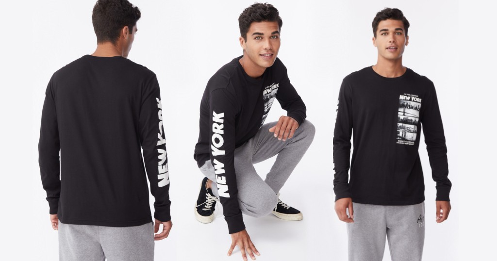 T Shirt Long Sleeve New York Five