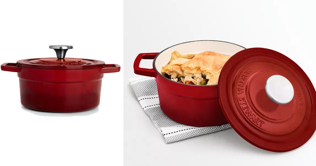 Martha Stewart Enameled Cast Iron 