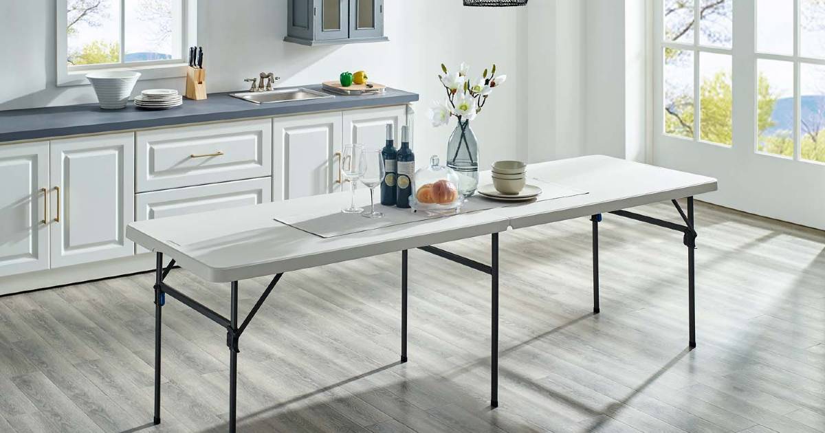 Mesa Plegable Mainstays de 8-Pies