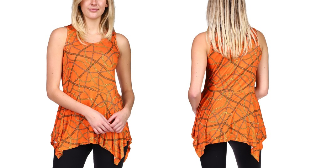 Camisa Michael Kors Handkerchief Hem