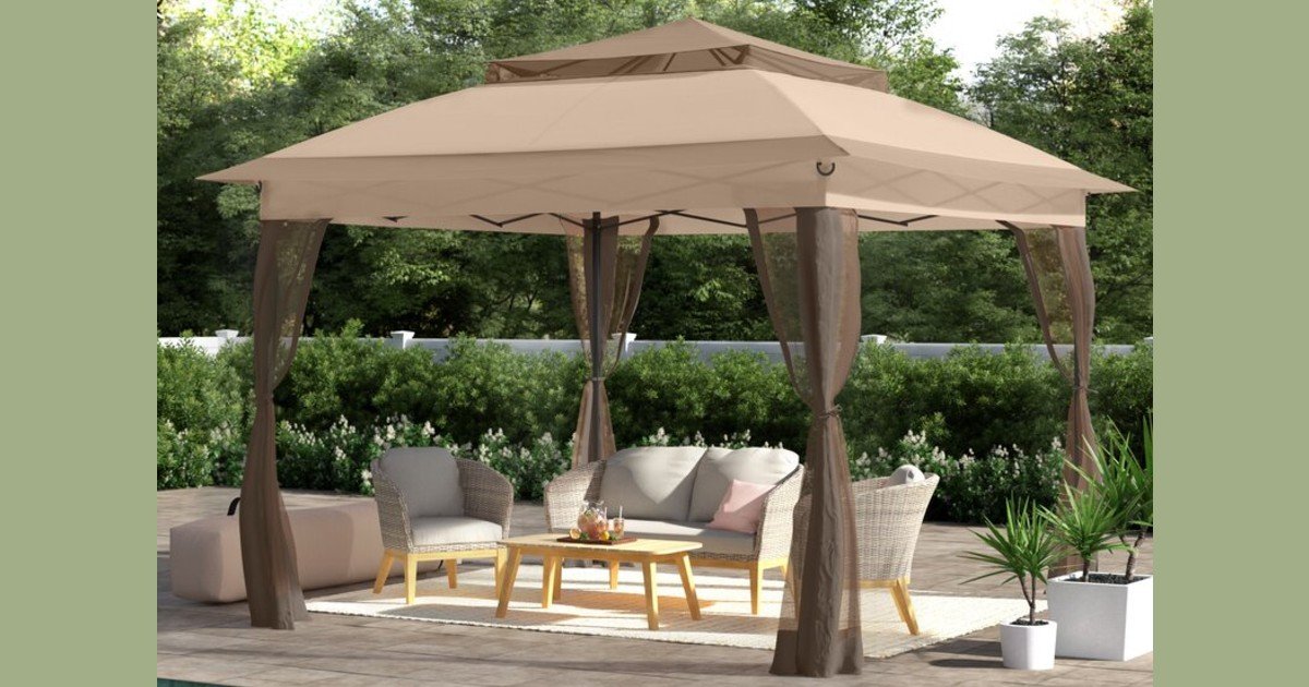 Bayfield Steel Pop-Up Gazebo en Wayfair