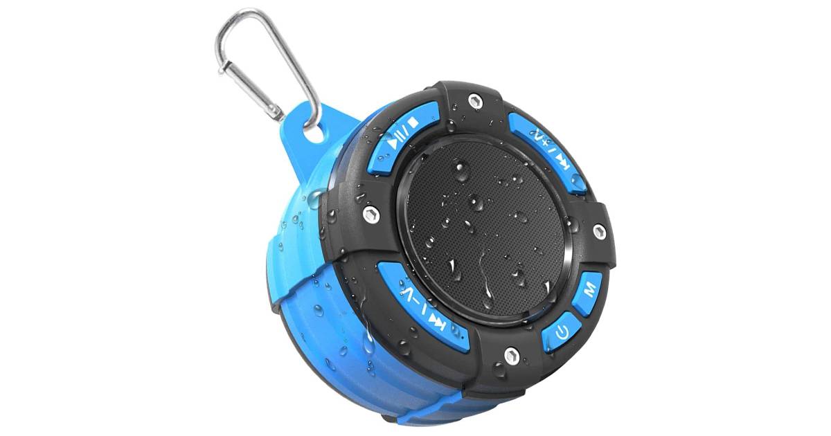 Bocina Portátil Impermeable con Bluetooth 5.0