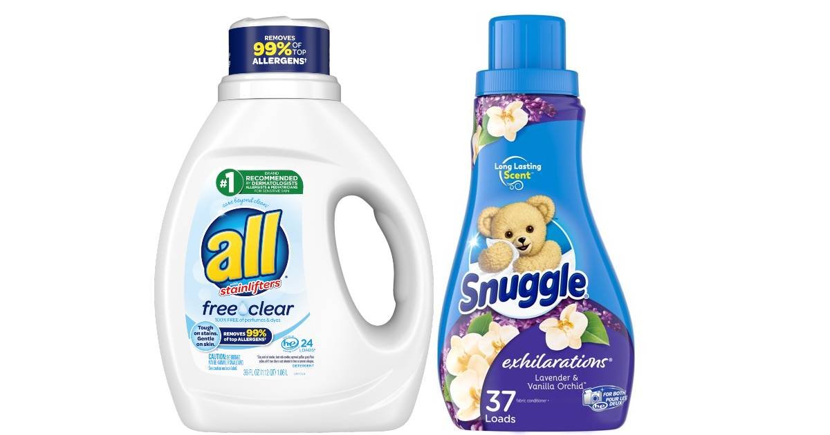 Detergente All o Snuggle