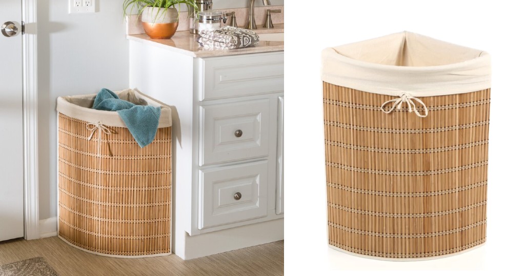 Hamper Wicker de Esquina