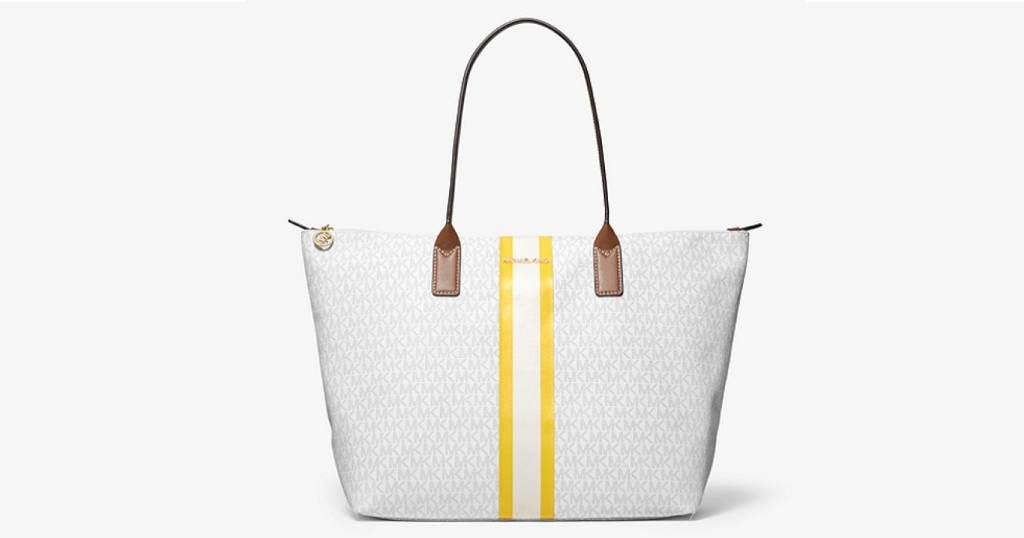 Michael Kors Large Logo Stripe