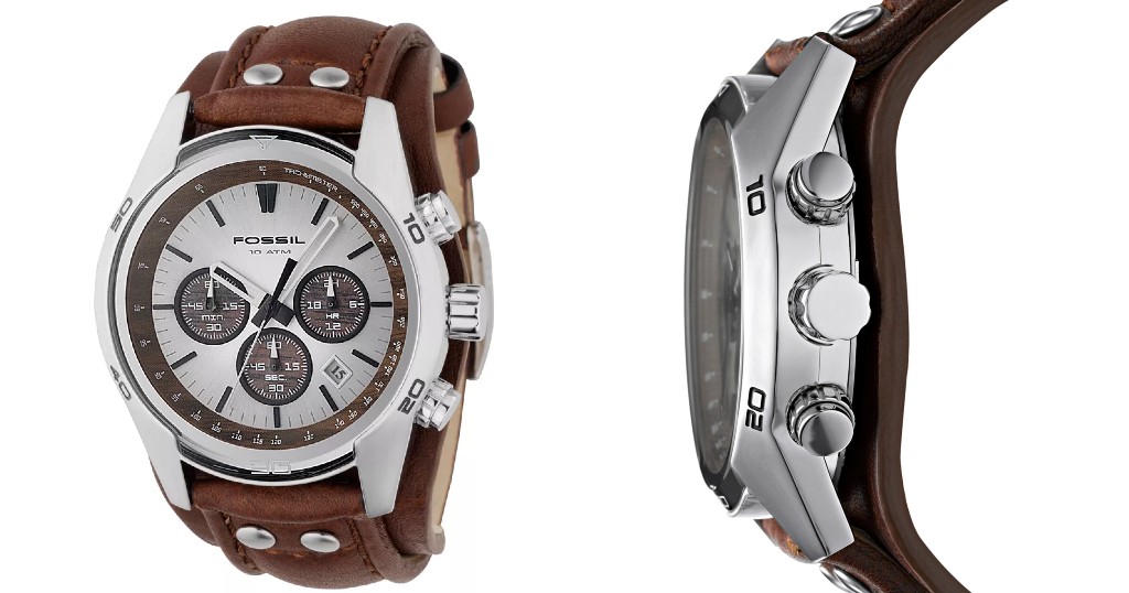 Reloj Fossil Decker Brown Leather Strap