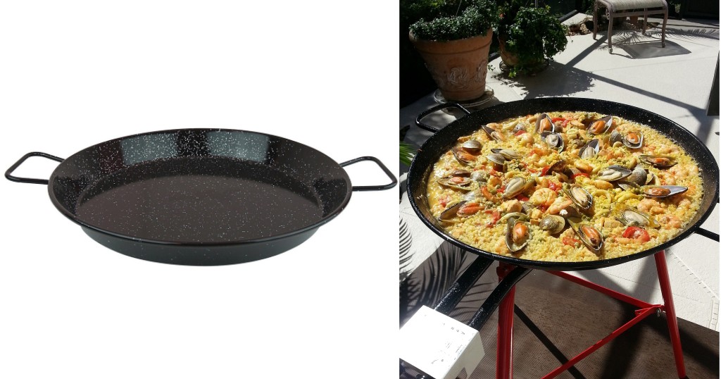 Sarten para Paella Magefesa Enameled Steel 17 Pulgadas