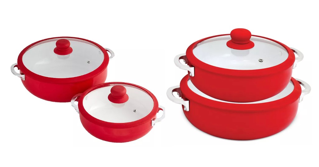 Calderos IMUSA Red Ceramic