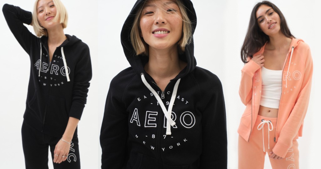 Aeropostale East Coast Full Zip Hoodie