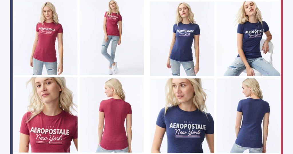 Camisas Aeropostale New York Appliqué