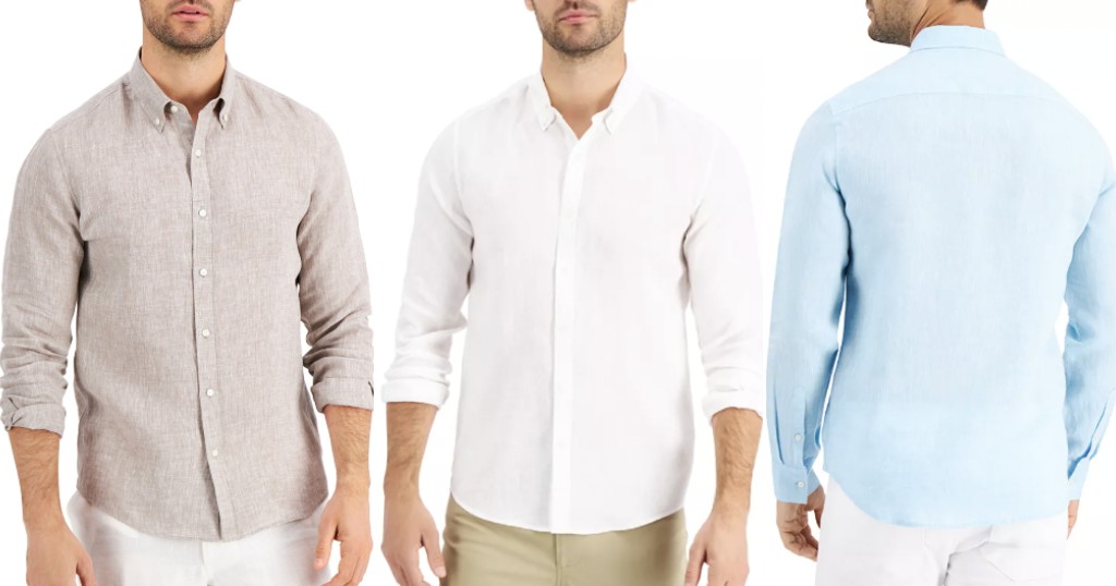 Camisa en Hilo Michael kors