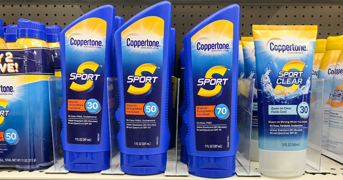 Coppertone Sport Sunscreen Lotion en Target