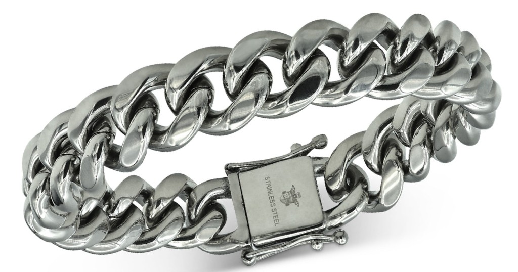 Brazalete Cuban Link Stainless Steel