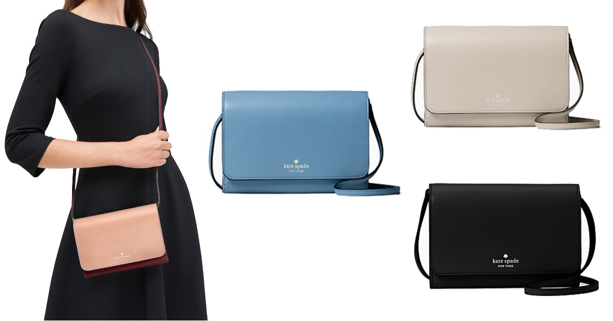 Kate Spade Kerri Small Flap Wallet on a String en especial