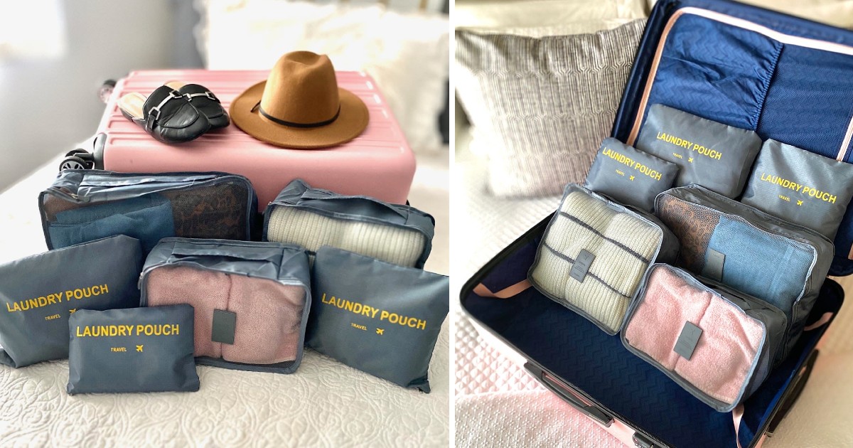 Kit de Bolsas de Viaje de 6-Piezas en Jane