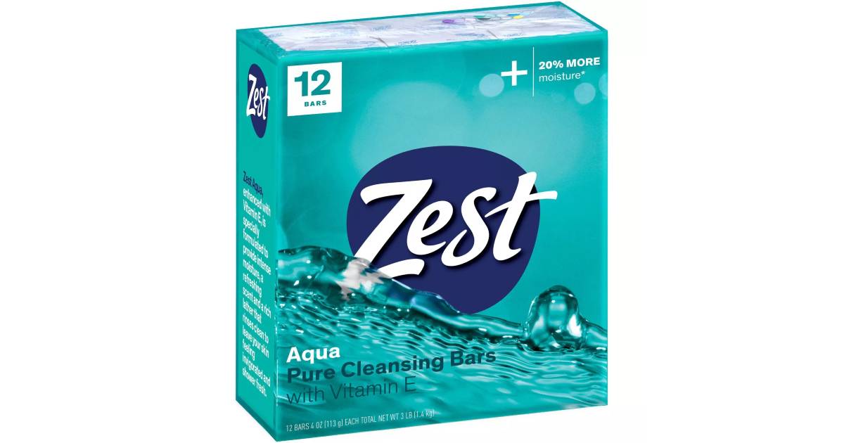 Paquete de 12 Jabones Zest