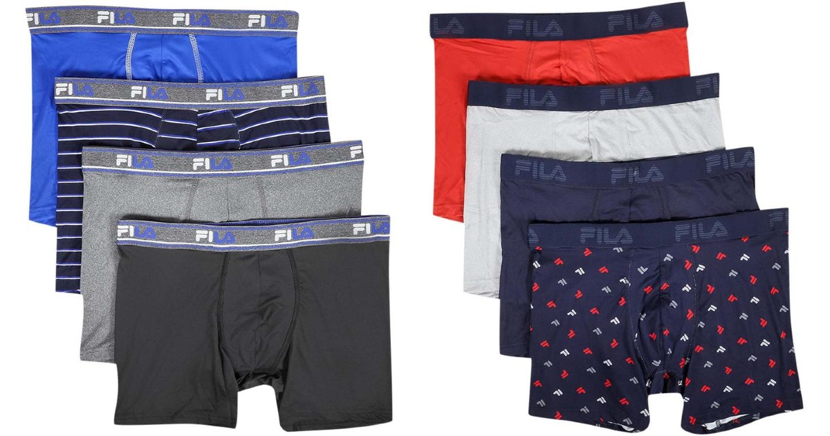 Paquetes de 4 Boxer FILA