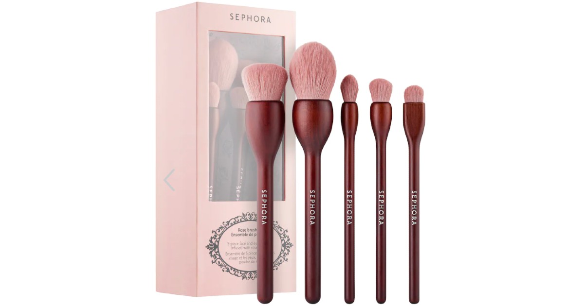 Set de Brochas Sephora Collection de 5-Piezas