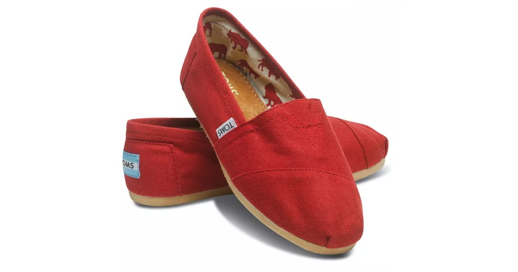 Toms Alpargata Slip On Flats