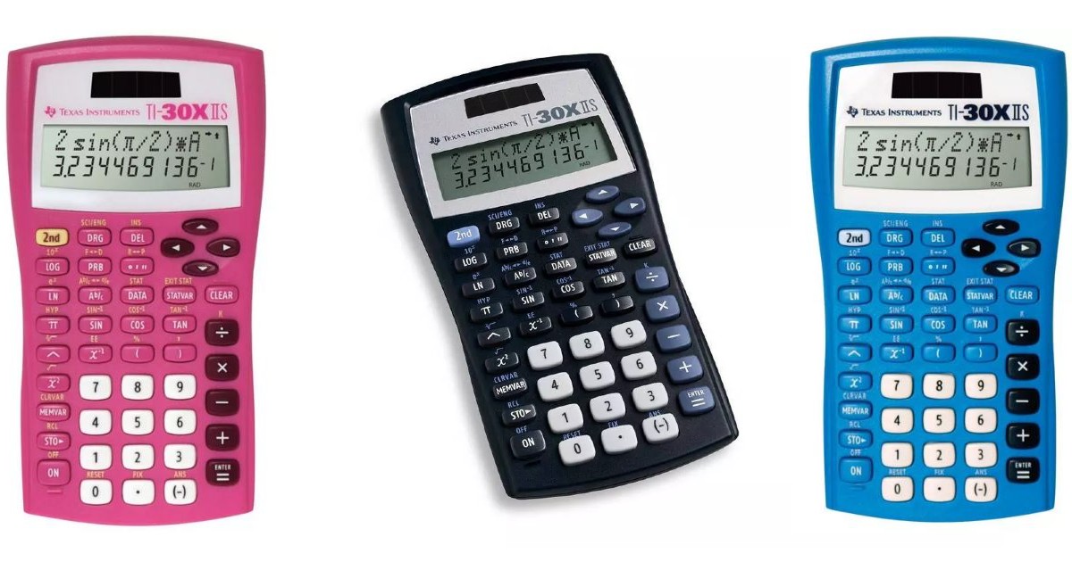 Calculadora científica Texas Instruments TI-30XIIS