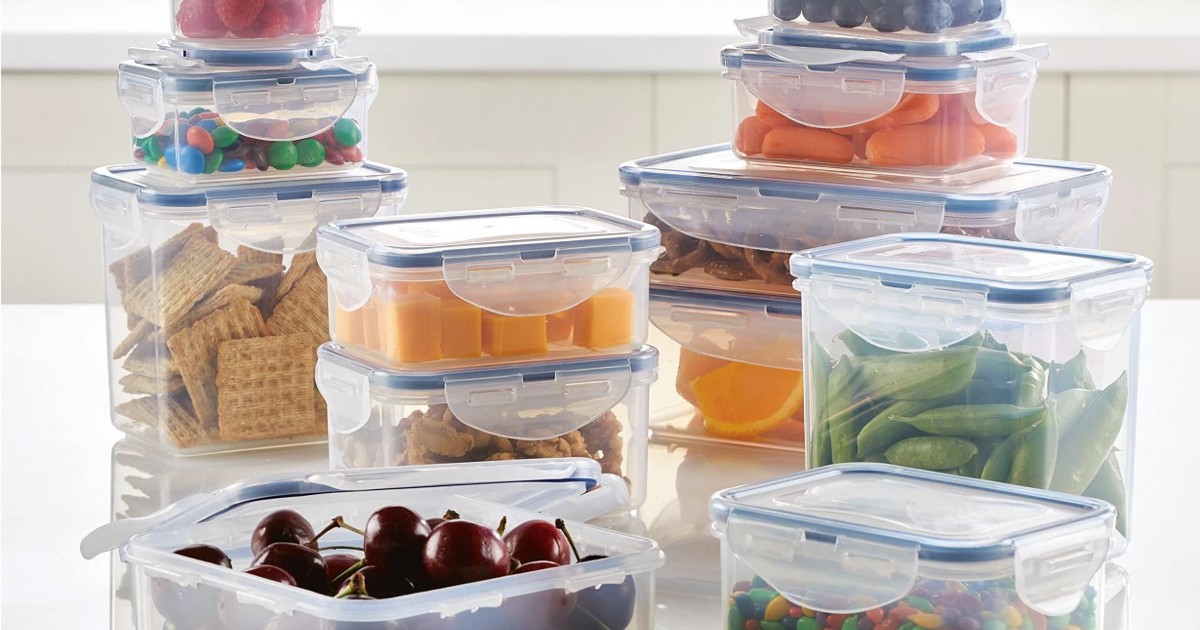 Envases Lock n Lock Easy Essentials de 24-Piezas