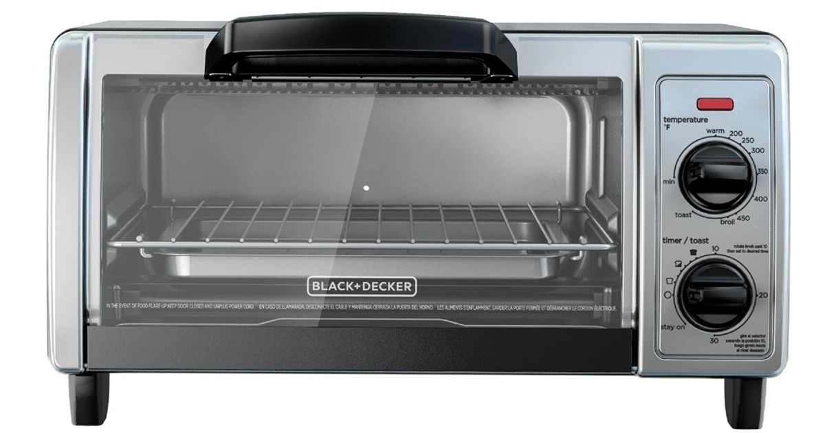 Horno Tostador Black & Decker 4-Slice